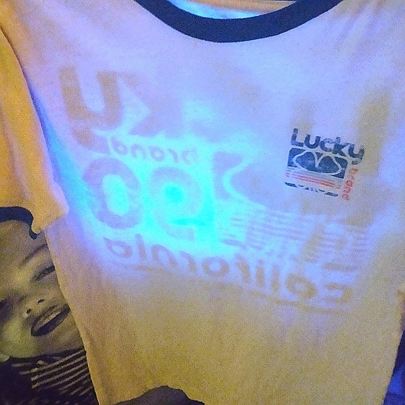 Lucky brand blue tee - Picture 1 of 2